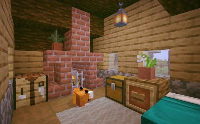 How to decorate my minecraft room