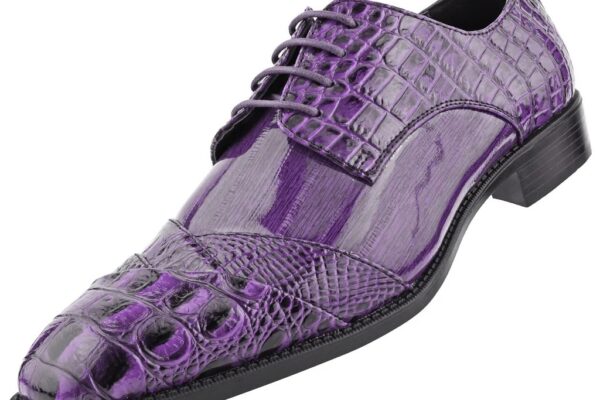 Purple dress shoes mens