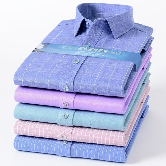 Checkered dress shirt mens