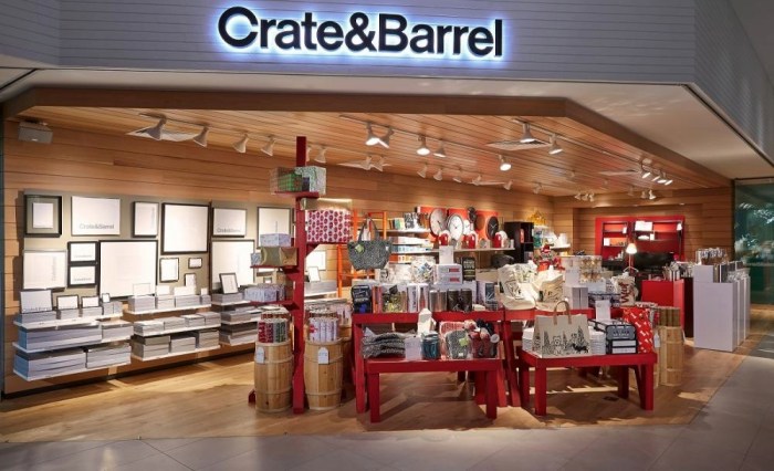 What decor style is crate and barrel