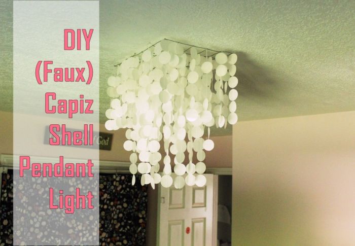 How to make a small chandelier for decoration