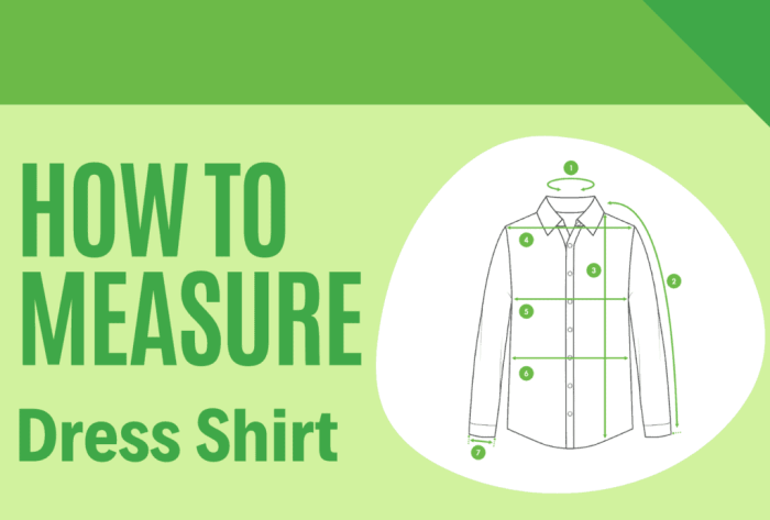 How to figure out mens dress shirt size