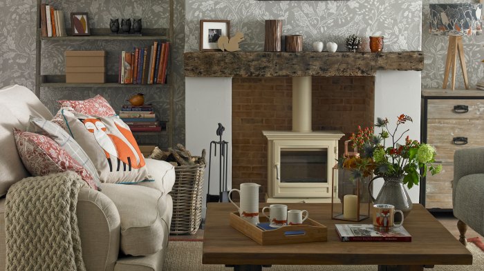 How to decor country living room