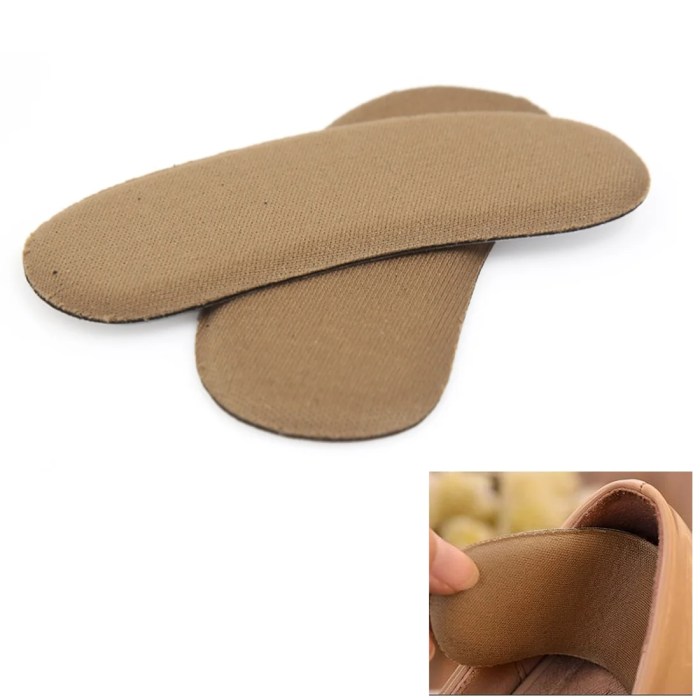 Mens dress shoe heel pad