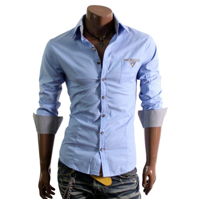 Mens dress casual shirts