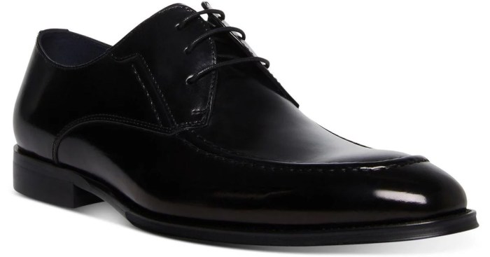 Steve madden mens black dress shoes