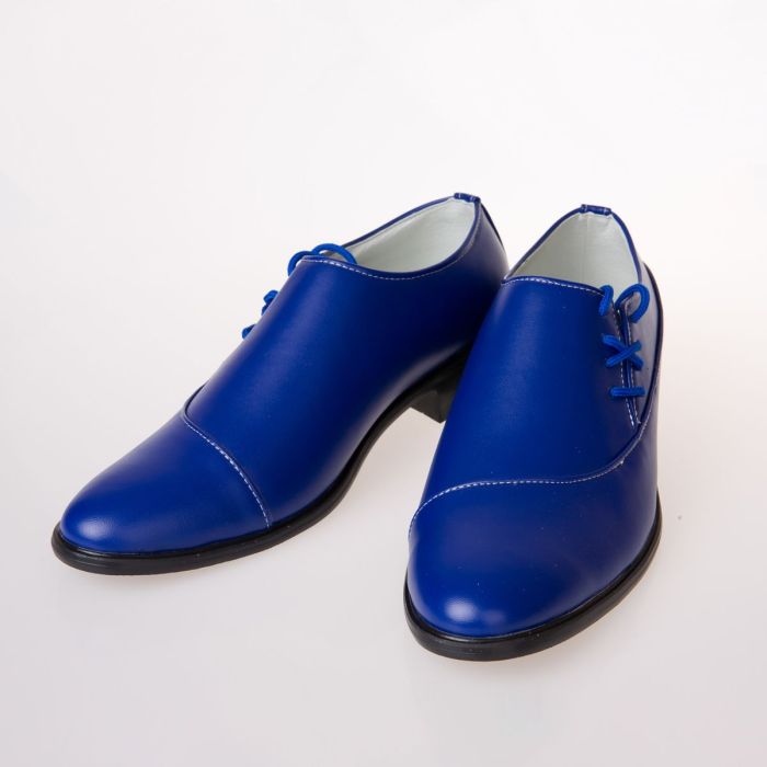 Mens royal blue dress shoes